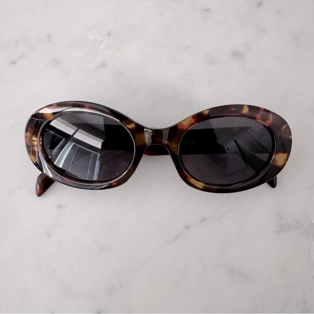 AMAZON mosanana Oval Retro Trendy Sunglasses - Picture 2 of 12